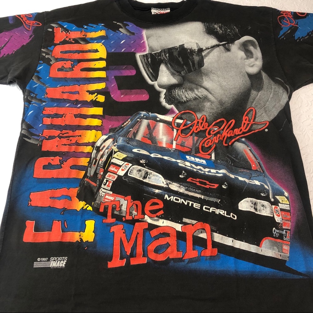 1997 Dale Earnhardt Sr Born To Run NASCAR Shirt XL